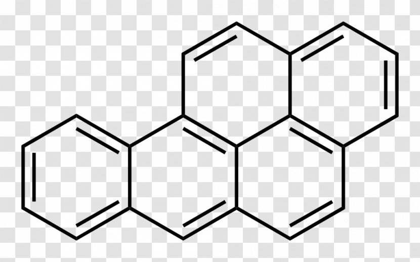 Benzo[a]pyrene Polycyclic Aromatic Hydrocarbon Benzopyrene Compound - Line Art - Ask A Stupid Question Day Transparent PNG