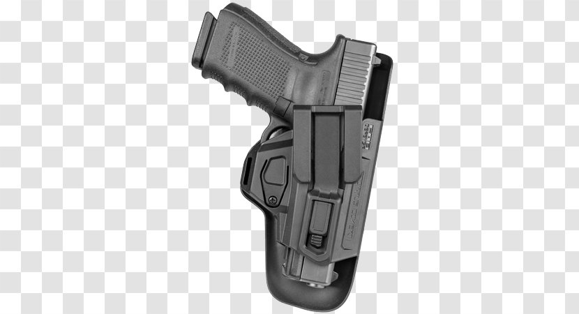 Trigger Gun Holsters Pistol Firearm Paddle Holster - Glock Gesmbh - 19 Left Handed Pistols Transparent PNG