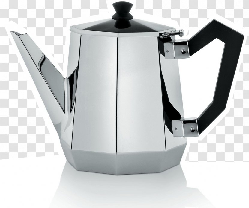 Coffee Alessi Teapot Octagon - Stovetop Kettle - Kitchenware Transparent PNG