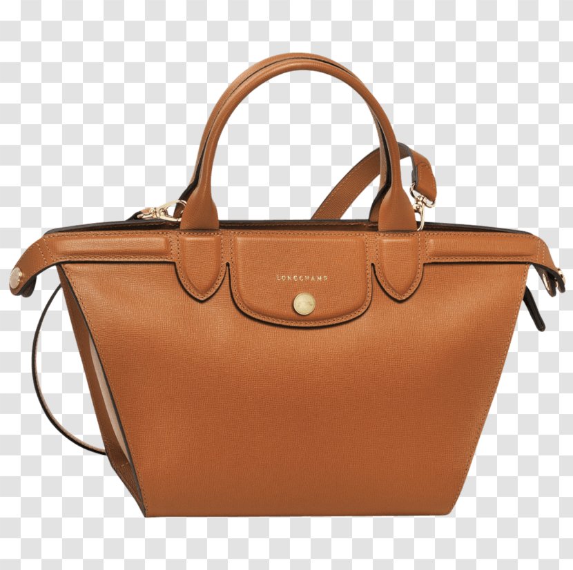 Tote Bag Leather Pliage Longchamp Transparent PNG
