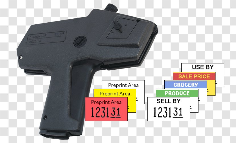 Price Label Gun Firearm Pricing Transparent PNG