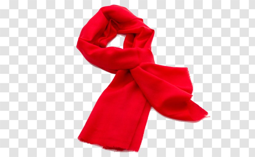 Scarf Stock Photography Pashmina Alamy - Red - Foulard Transparent PNG