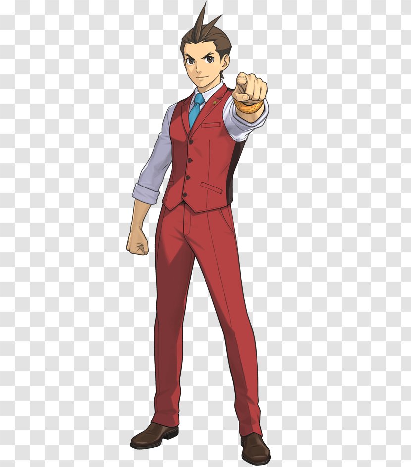 Apollo Justice: Ace Attorney Phoenix Wright: − Justice For All Dual Destinies Trials And Tribulations - Costume Design - 12 Transparent PNG