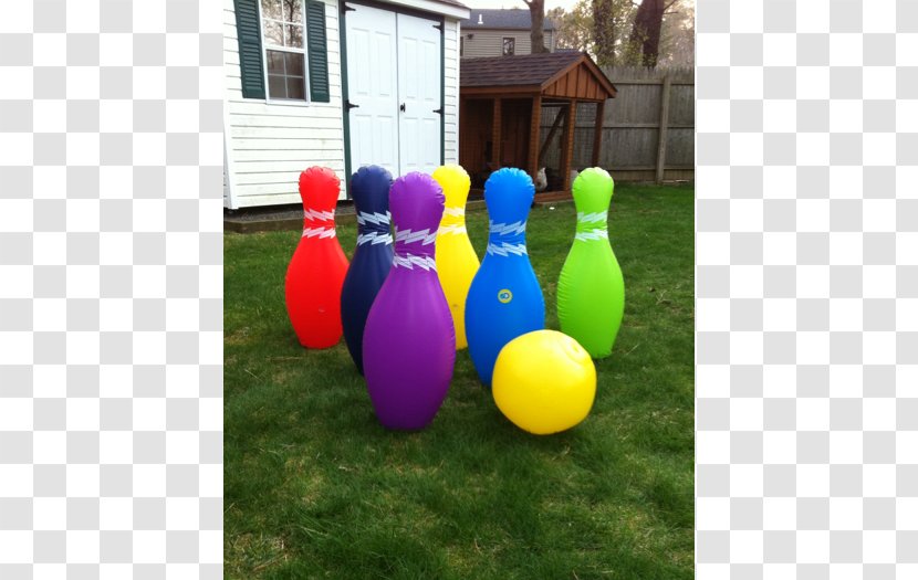 Bowling Pin Lawn Games Balls - Balloon Transparent PNG