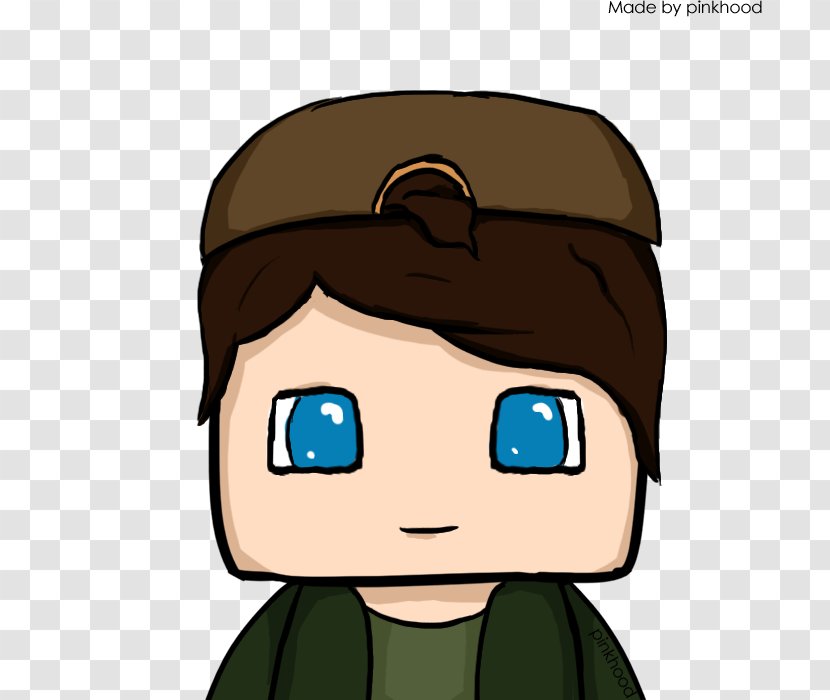 Carl Grimes Minecraft Eye - Watercolor - The Walking Dead Transparent PNG