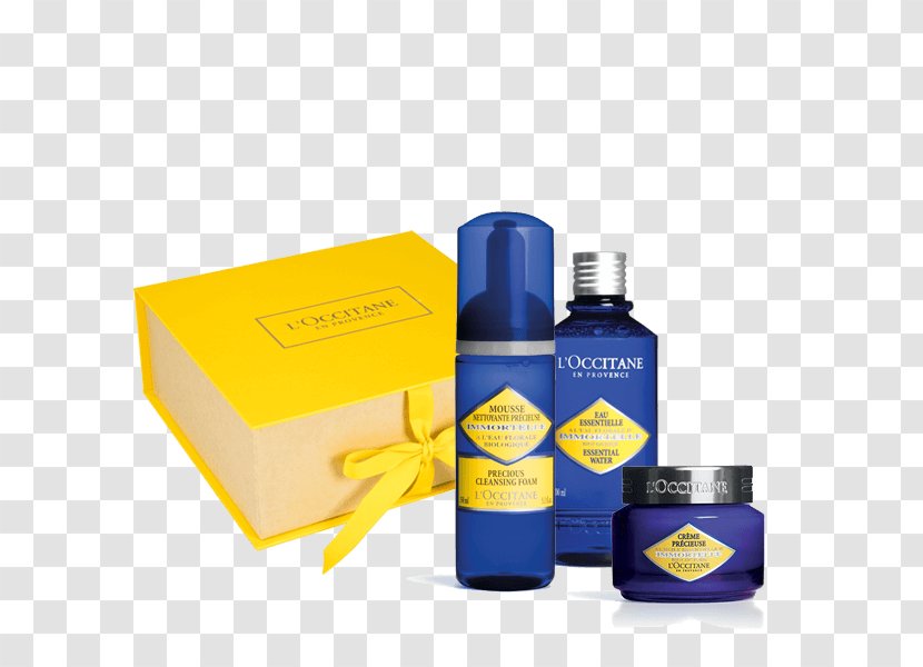 Lotion L'Occitane En Provence Shea Butter Immortelle Precious Cream Divine - Antiaging - Nut Transparent PNG