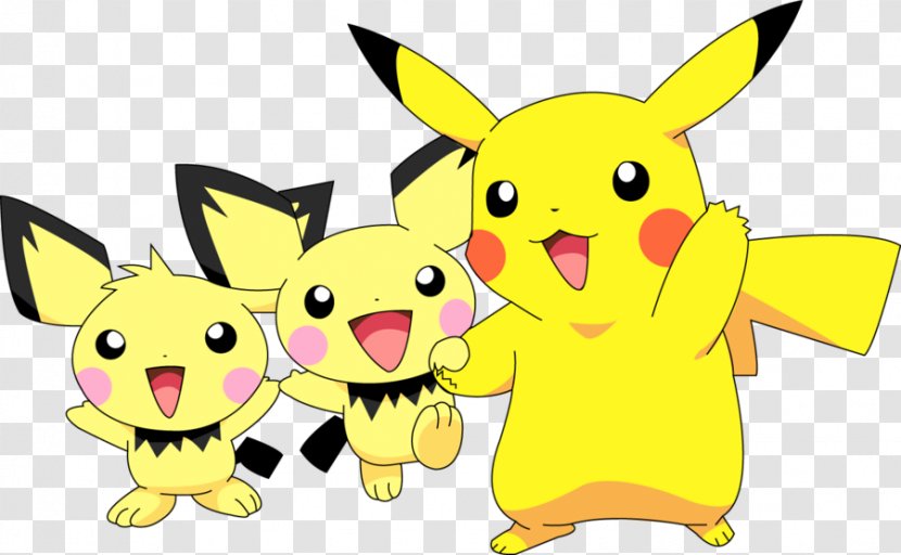Pikachu Pokémon X And Y Pichu Ash Ketchum Raichu - Rabbit Transparent PNG