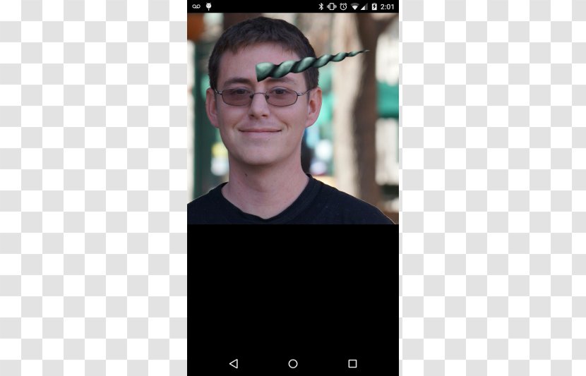 Face Detection Android Facial Recognition System Eigenface Recognizer - Cool - Unicorn Transparent PNG