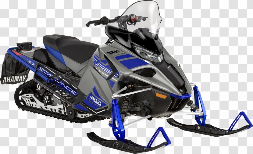 Yamaha Motor Company SRX Snowmobile Motorcycle All-terrain Vehicle - Allterrain - Grey Blue Transparent PNG