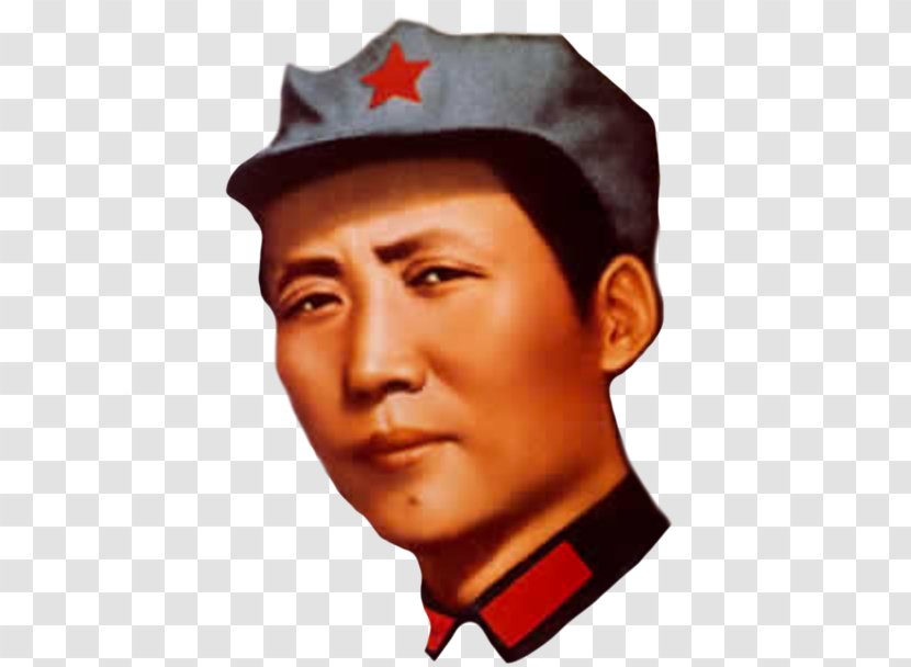Young Mao Zedong Statue Cultural Revolution Selected Works Of Tse-Tung Chinese Communist - Communism Transparent PNG