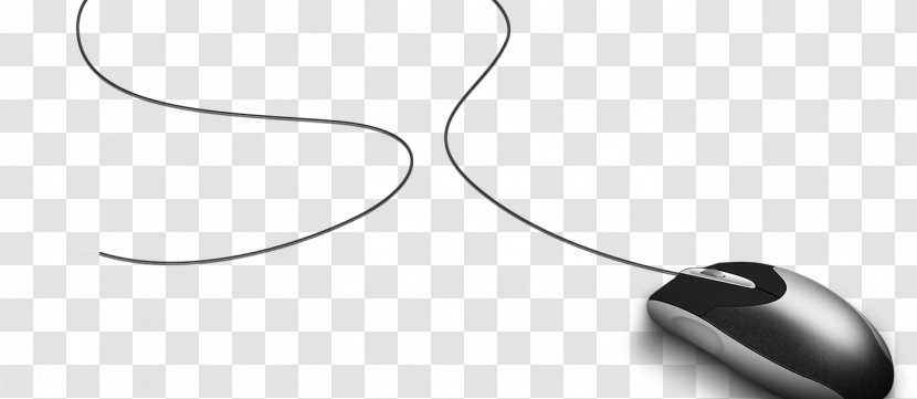 Brand Technology White - Black - Mouse Transparent PNG