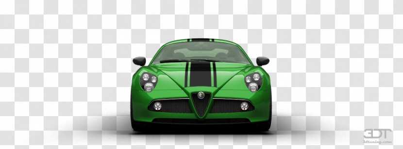 Sports Car City Automotive Design Model - Exterior - Alfa Romeo 8C Competizione Transparent PNG