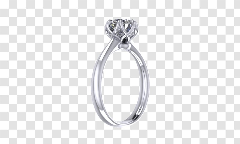 Engagement Ring Wedding Jewellery Diamond - Gold - Jewelry Model Transparent PNG