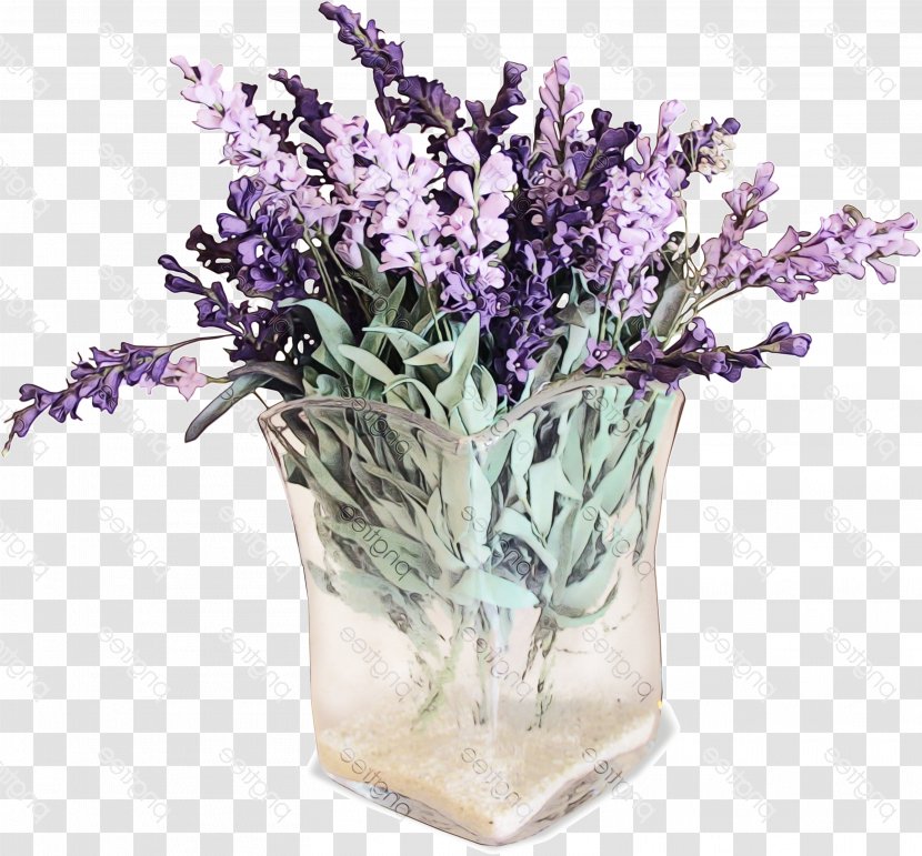 Lavender - Lilac - Vase English Transparent PNG