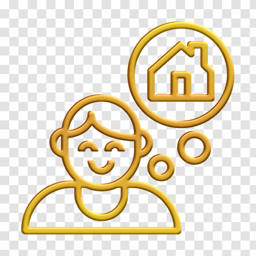 User Icon Dream Icon Real Estate Icon Transparent PNG