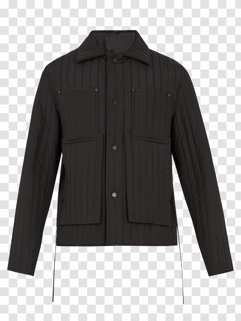 Hoodie Flight Jacket Lacoste Coat - Collar Transparent PNG