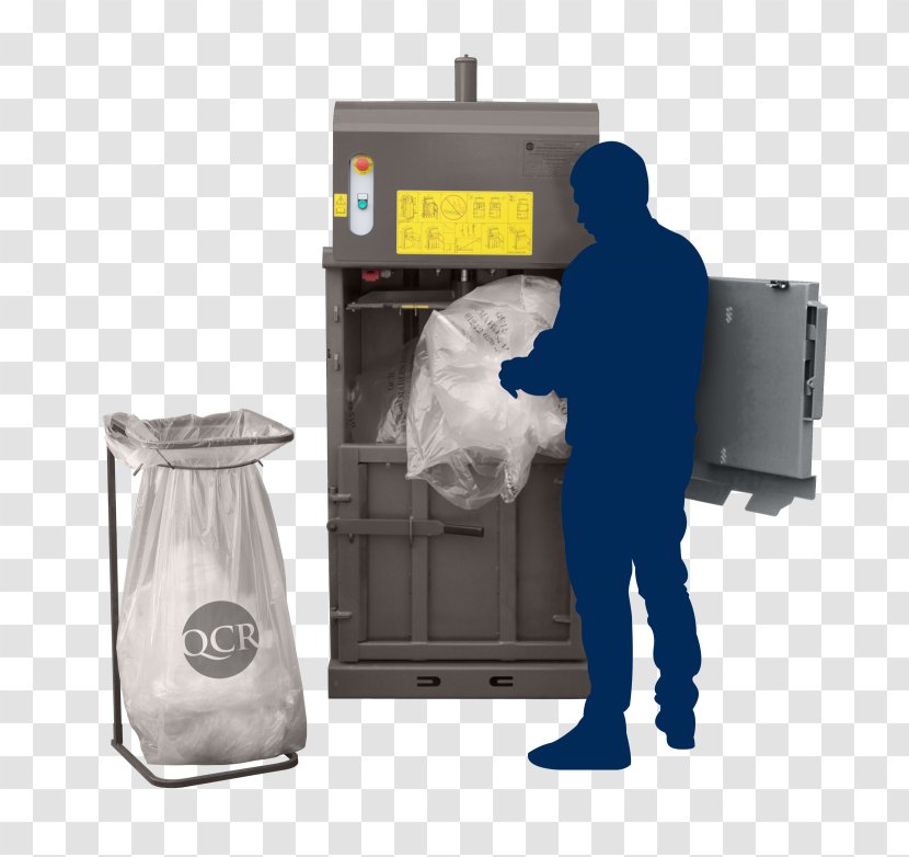 Baler Plastic Recycling Waste Machine - Cardboard Balers Manuals Transparent PNG