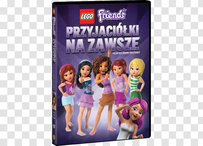 Amazon.com LEGO Friends Girlz 4 Life - Dvd Transparent PNG