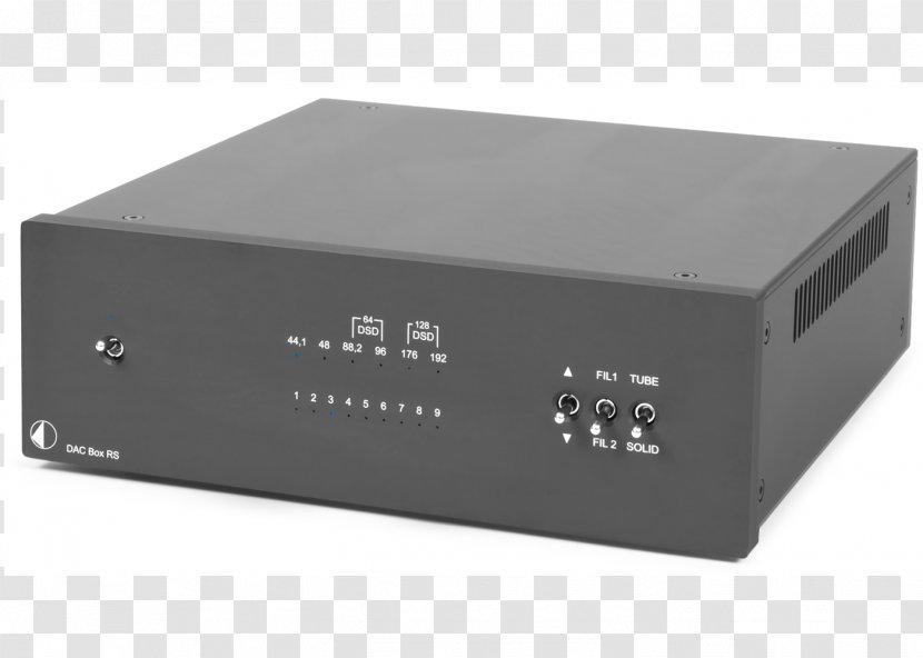 Pro-Ject Pre Box RS Digital Preamplifier Digital-to-analog Converter - Digitaltoanalog - Subject Transparent PNG