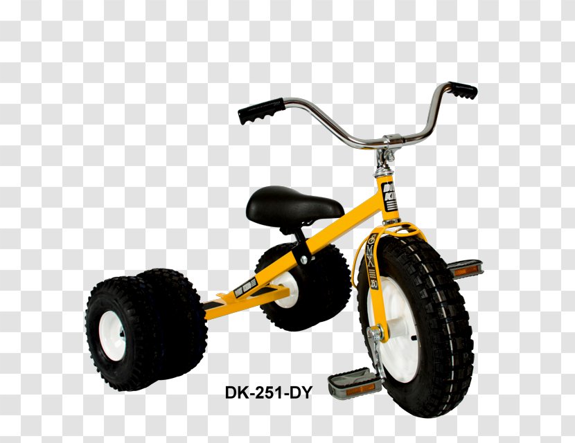 Motorized Tricycle Bicycle Big Wheel Transparent PNG