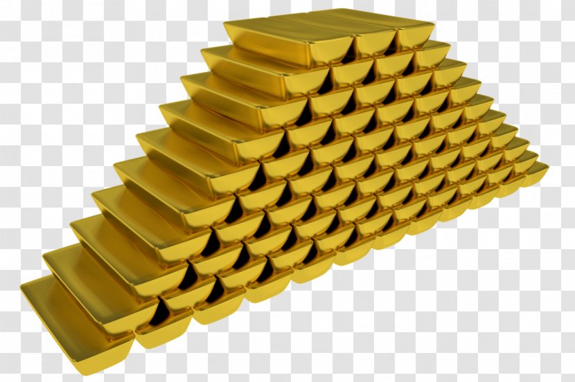 Gold Bar Metal - Golden Transparent PNG