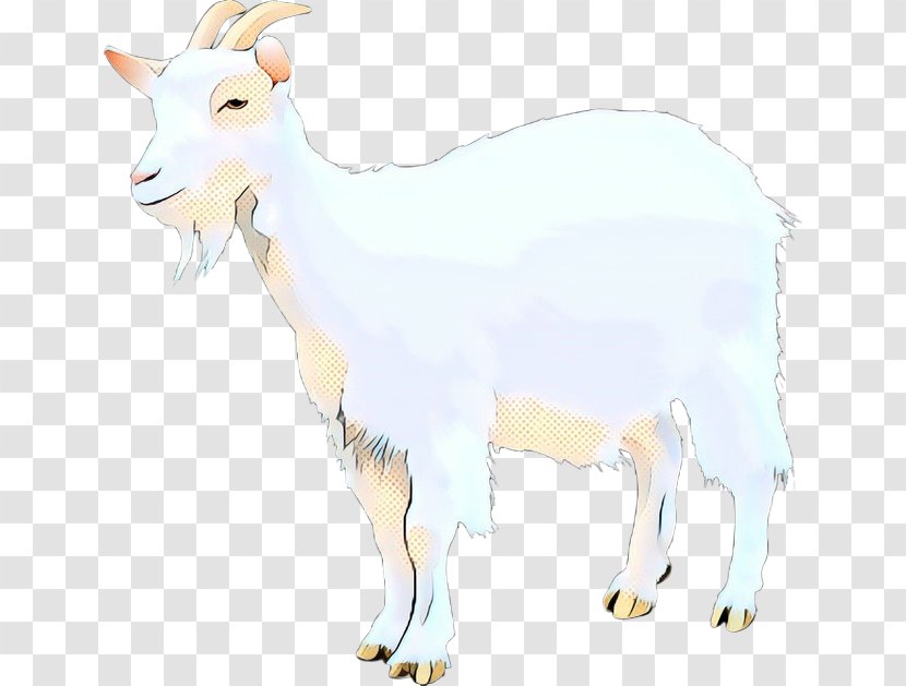 Goat Sheep Cattle Mammal Fauna - Vertebrate - Cartoon Transparent PNG