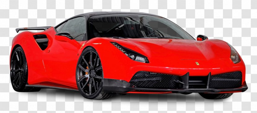 Ferrari 488 Car 458 LaFerrari - Race - Red GTB Transparent PNG