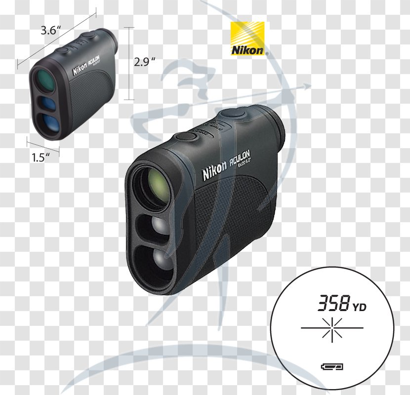 Range Finders Laser Rangefinder Nikon Aculon AL11 Binoculars Photography - Measurement Transparent PNG