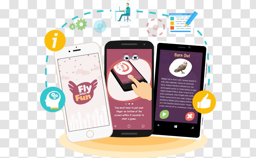Smartphone Feature Phone Mobile Phones App Development - Text Transparent PNG