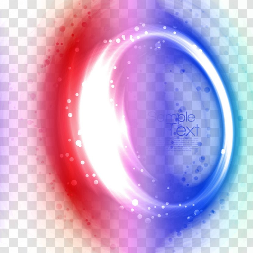 Light Aperture Halo - Violet - Colorful Fresh Circle Effect Elements Transparent PNG