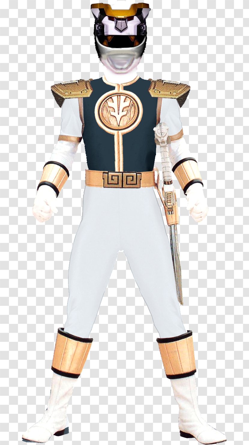 Tommy Oliver Zordon Billy Cranston White Ranger Power Rangers - Costume - Mighty Morphin The Movie Transparent PNG