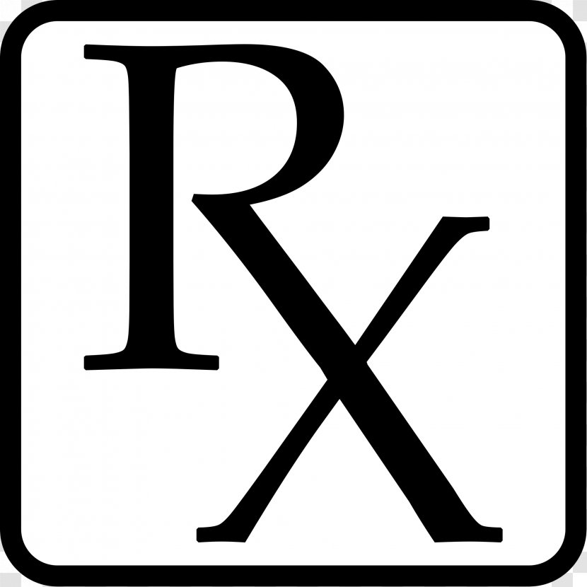 Medical Prescription Pharmaceutical Drug Pharmacy Tablet Clip Art - Glasses - RX Cliparts Transparent PNG
