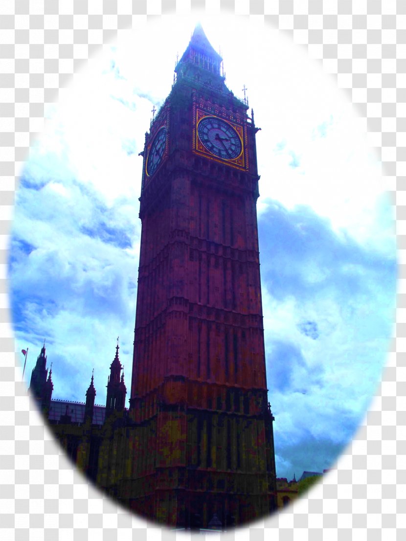 Big Ben Clock Tower Landmark Horse - City Transparent PNG