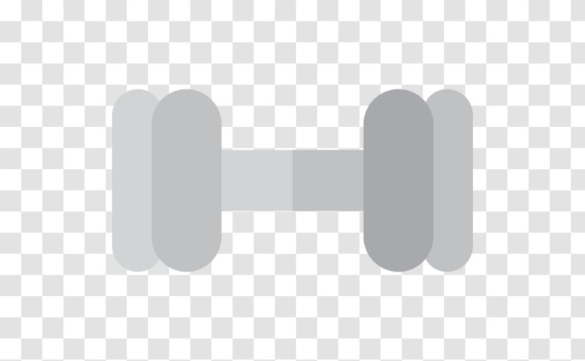 Dumbbell Weight Training - Text Transparent PNG