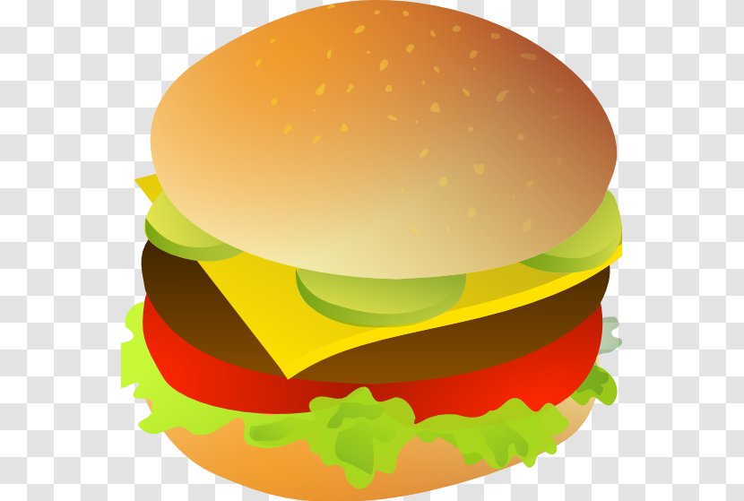 Cheeseburger Hamburger Hot Dog Fast Food Veggie Burger - King Transparent PNG