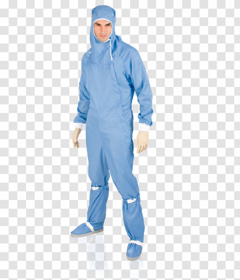 Tracksuit Cleanroom Boilersuit Sterilization Clothing - Hood - Overalls Transparent PNG