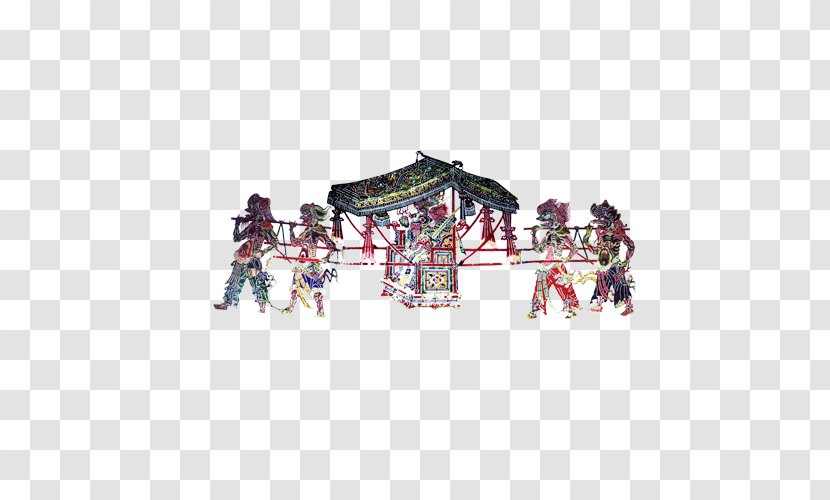 Shadow Play Kunqu Chinese Opera - Silhouette Transparent PNG