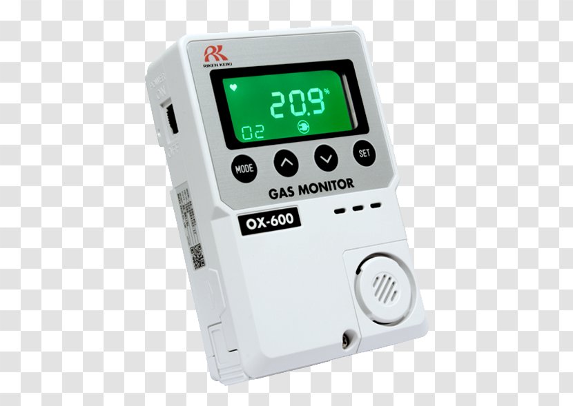 Gas Detector Oxygen Electronics Sensor - International Ozone Layer Preservation Day Transparent PNG