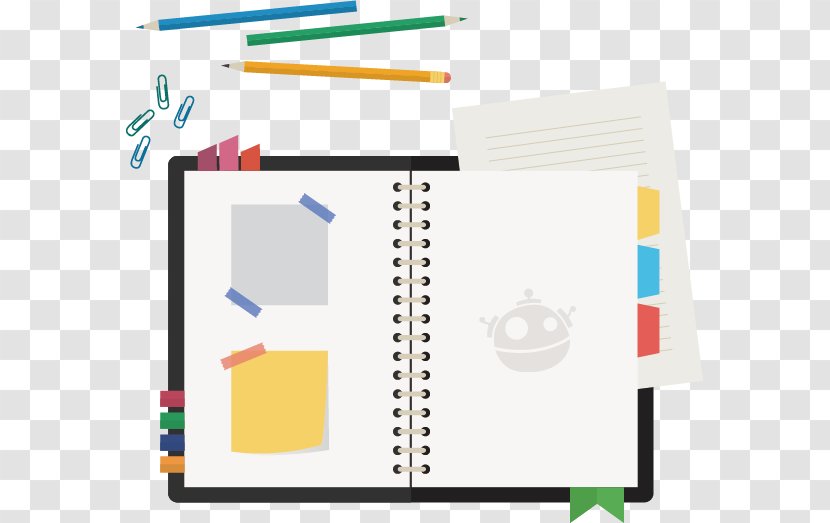Paper Notebook Icon Transparent PNG