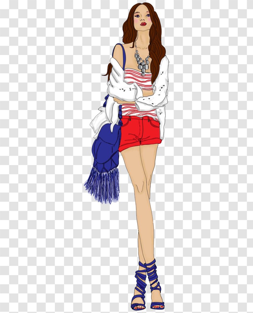 Fashion Design Model Sketch - Sports Uniform - Photo Transparent PNG