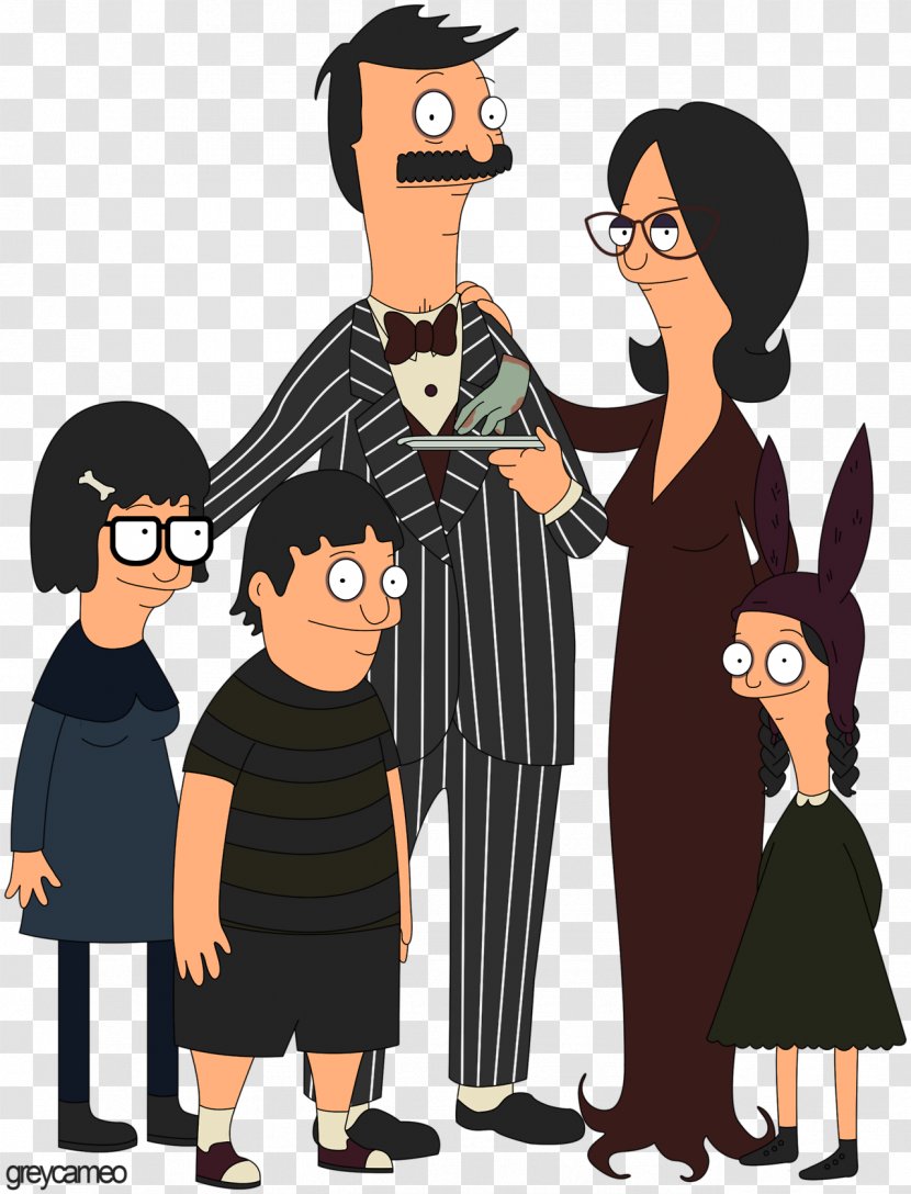 Bob Belcher Hamburger Gene Tina Linda - Vision Care - Addams Family Transparent PNG