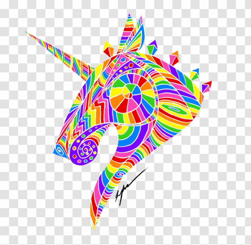 DeviantArt Fluttershy Graphic Design - Rainbow Mandala Transparent PNG