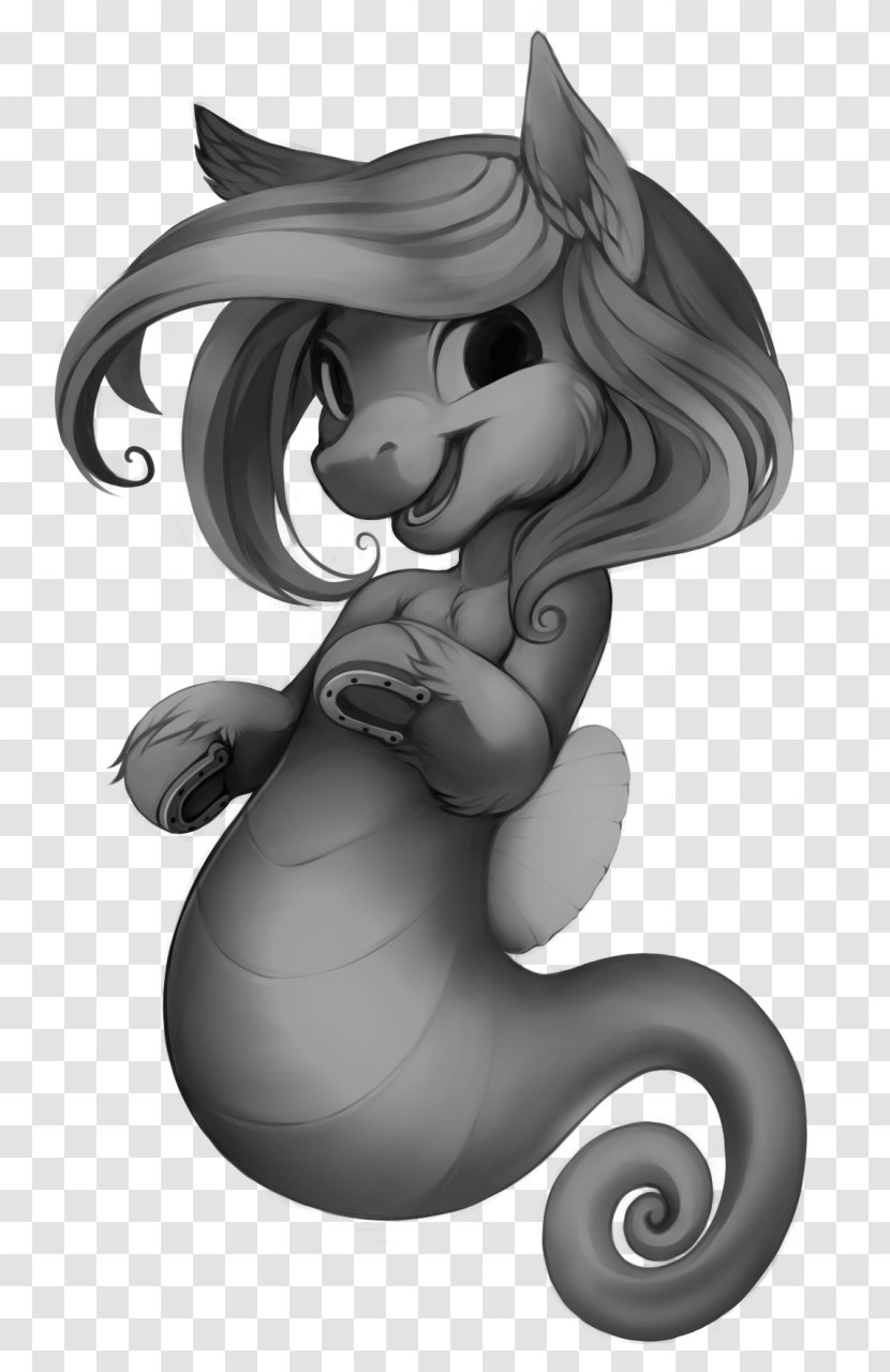Water Horse Mermaid Stallion Tail - Fictional Character Transparent PNG