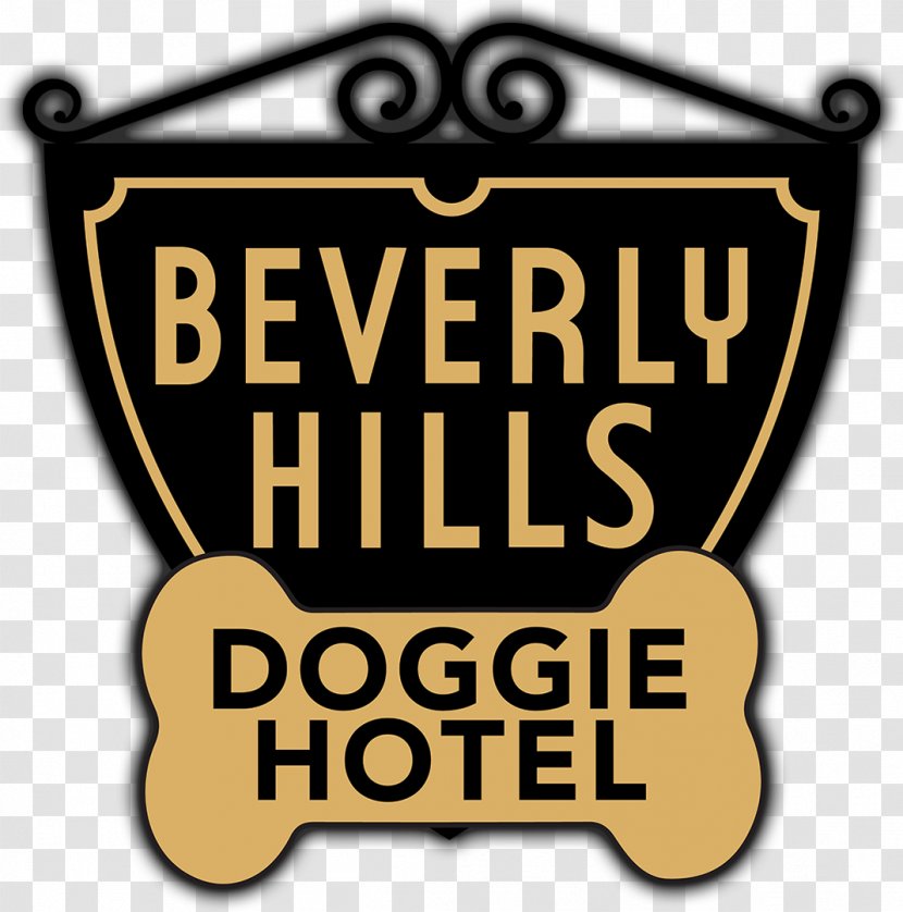 Beverly Hills Sign Doggie Hotel Logo Michael J Brand DDS - Instagram - Dog Transparent PNG