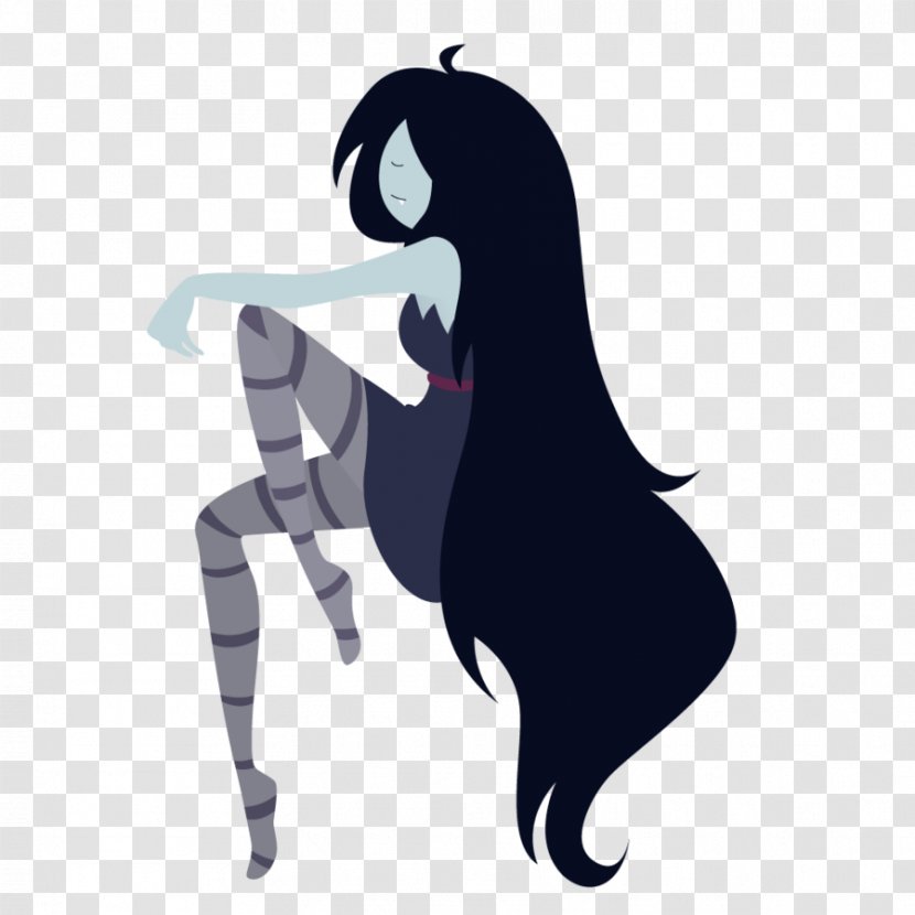 Marceline The Vampire Queen Finn Human Ice King Drawing Princess Bubblegum - Neck - Hipster Vector Transparent PNG