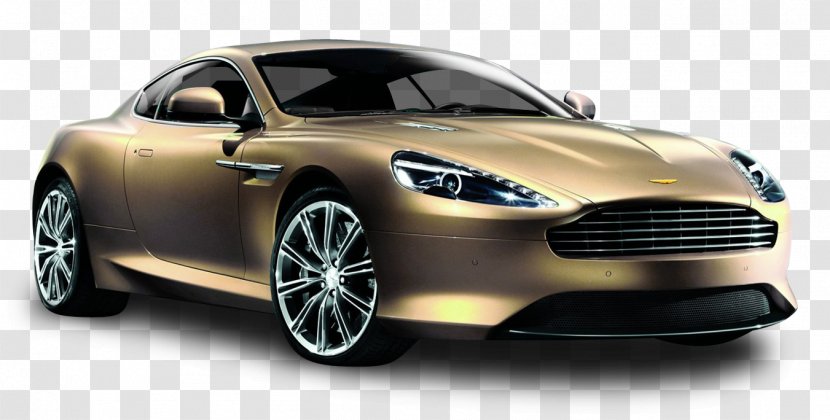 Aston Martin Virage Sports Car Luxury Vehicle - Db11 - Dragon 88 Gold Transparent PNG