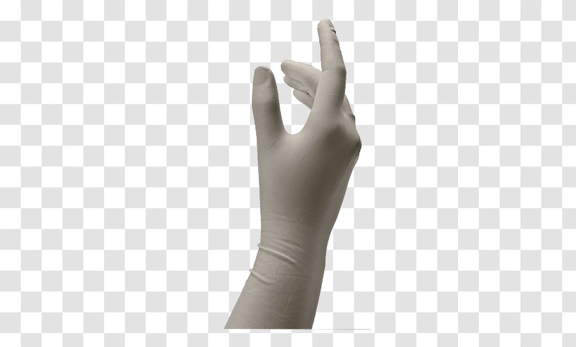 Medical Glove Thumb Nitrile Rubber Latex - Natural - Synthetic Transparent PNG