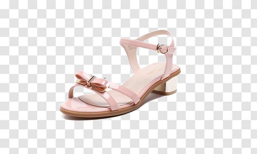 Sandal Shoe Icon - Beige - Naughty Bow Sandals Transparent PNG