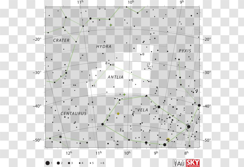 Corona Borealis Star Chart Alpha Coronae Antlia Constellation - Tree Transparent PNG