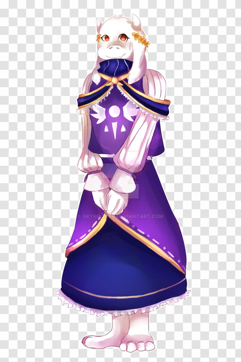 Undertale Toriel History Costume Design Eerste Kwartier - Figurine Transparent PNG